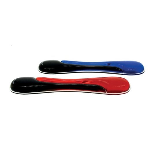 Reposamuñecas Kensington Duo gel teclado, negro/azul