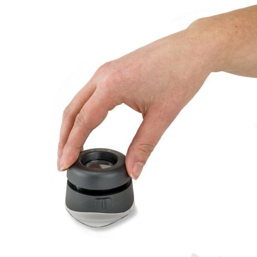 Loupe Carson LH-50 10x LED focale reglable portable
