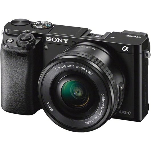 Caméra Mirrorless Sony Alpha 6000 24.3MP 6000x4000 16-50mm WiFi NFC