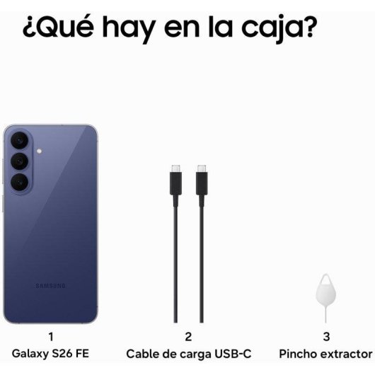 Samsung Galaxy S26 FE 5G 8GB 256GB 6.7" Índigo