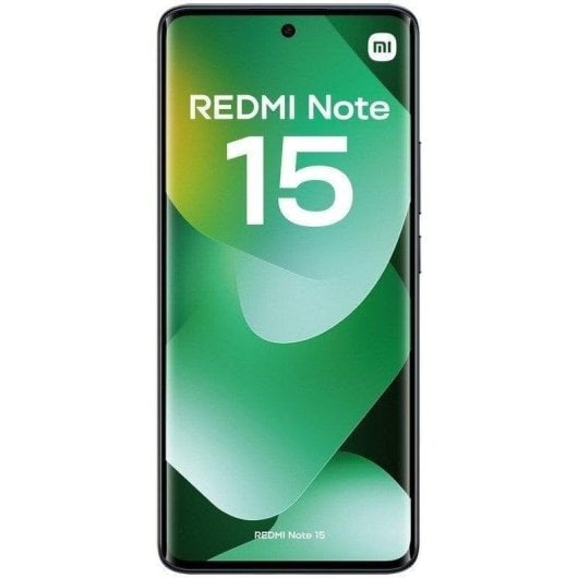 Xiaomi REDMI Note 15 4G 6GB 128GB 6.77" Negro Incluye Cargador 33W