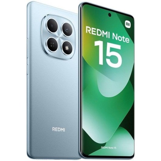 Xiaomi REDMI Note 15 4G 8GB 256GB 6.77" Azul Glaciar Incluye Cargador 33W