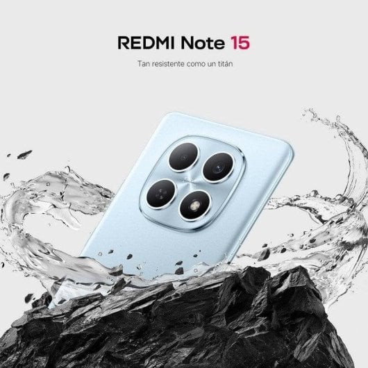 Xiaomi REDMI Note 15 4G 8GB 256GB 6.77" Negro Incluye Cargador 33W