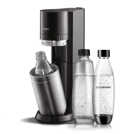 Kohlensaurezubereiter SodaStream DUO Schwarz Edelstahl