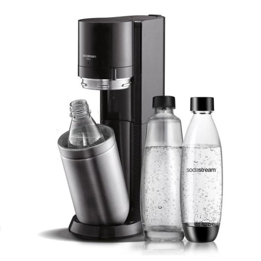 Kohlensaurezubereiter SodaStream DUO Schwarz Edelstahl