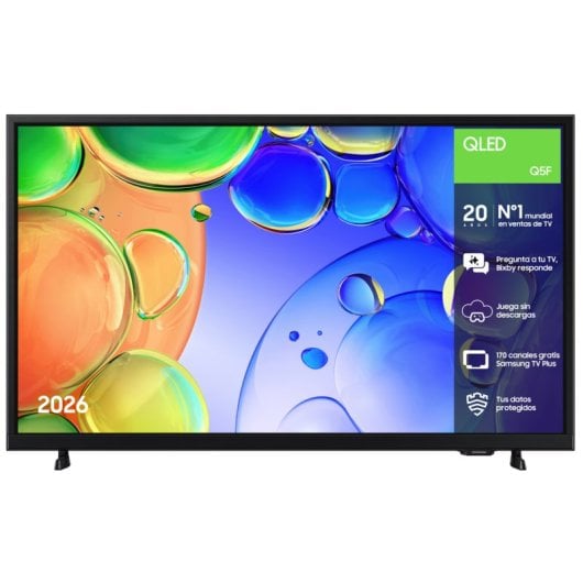 TV Samsung QLED TQ32Q5FAAUXSP 32" Full HD 50Hz Smart TV Tizen Quantum HDR10+