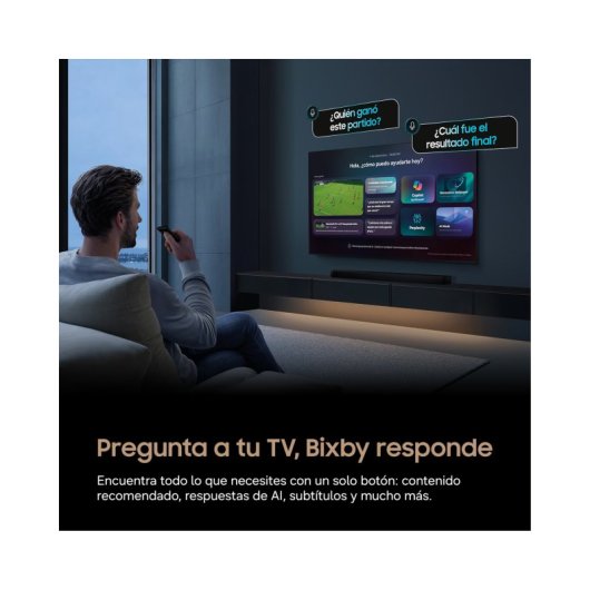 TV Samsung Crystal 4K AI LED TU65U8075HUXXC 65" 4K UltraHD 50Hz Smart TV Tizen HDR10
