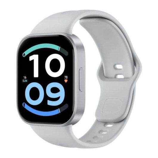 Xiaomi REDMI Watch 6 Active Bluetooth GPS 46mm Aluminium Argent Taille Unique