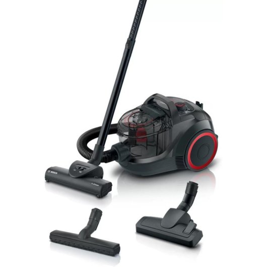 Beutelloser Staubsauger Bosch Serie 4 BGS21POW2 600W HEPA 13 2L Schwarz