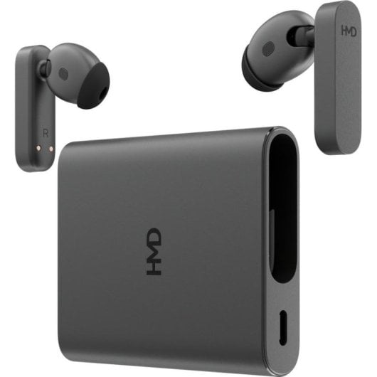 Auriculares HMD Amped Buds sans fil Bluetooth avec réduction de bruit, micro et IP54, noir
