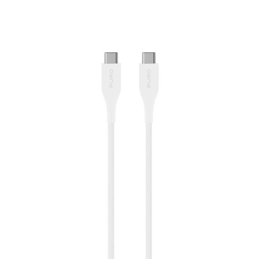 Cavo USB PURO CUSBCUSBCWHI 1 m Bianco Trasferimento 480 Mbit/s