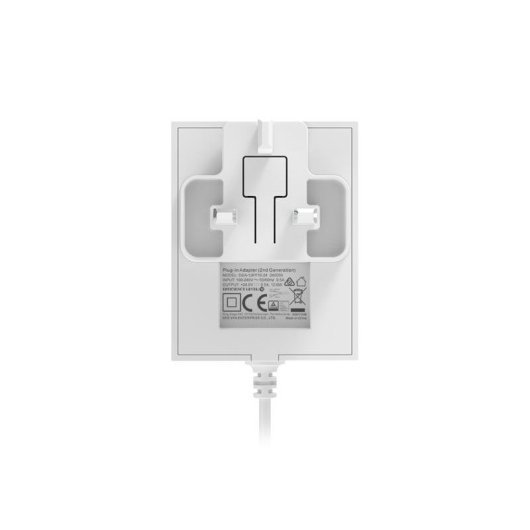 Adaptateur Ring Plug-In Blanc Compatible Video Doorbell Intérieur 24V 12W