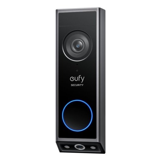 Sonnette Eufy E340 Wi-Fi sans fil avec détecteur de mouvement extérieur batterie