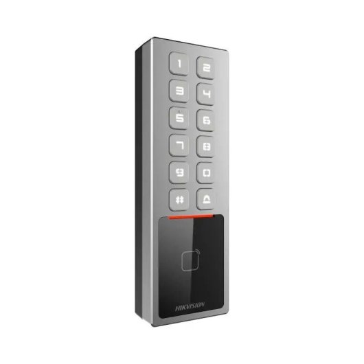 Contrôle d’Accès Hikvision DS-K1T805MX Carte et Code 10.000 Utilisateurs IP65