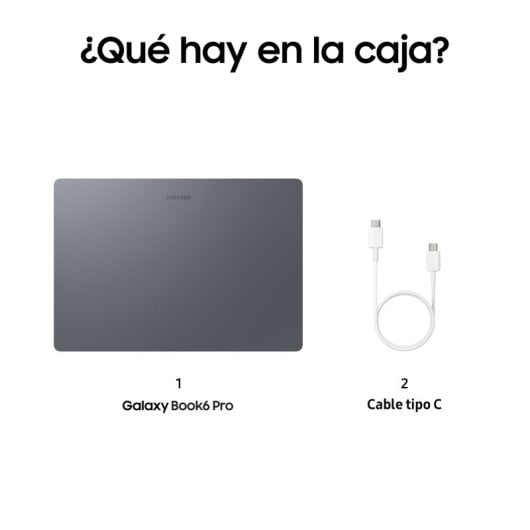 Portátil Samsung Galaxy Book6 Pro 16" Intel Core Ultra 7 356H 16GB 512GB SSD Intel Graphics Windows 11