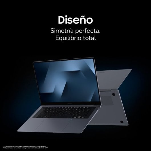 Portátil Samsung Galaxy Book6 Pro 16" Intel Core Ultra 7 356H 16GB 512GB SSD Intel Graphics Windows 11