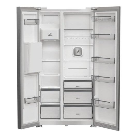 Frigorífico Americano Whirlpool WHG26574WX5E No Frost 179 cm 578 L D Aço inoxidável