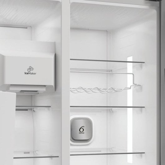 Frigorífico Americano Whirlpool WHG26574WX5E No Frost 179 cm 578 L D Aço inoxidável
