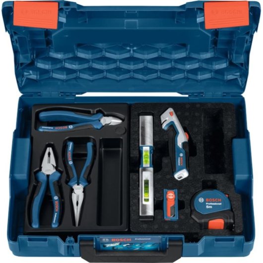 Juego Herramientas Mecánicas Bosch Professional 16 Piezas con Alicates