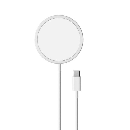 PURO magnetisches kabelloses Ladegeraet CUSBCMAG1WHI 15W USB-C iPhone