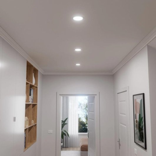 Punto de iluminación inteligente Nanoleaf Essentials Wi-Fi/Bluetooth 16M colores regulable