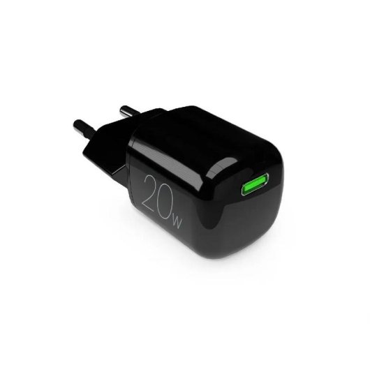 Kabelloses Ladegeraet PURO 20W USB-C GaN Schwarz