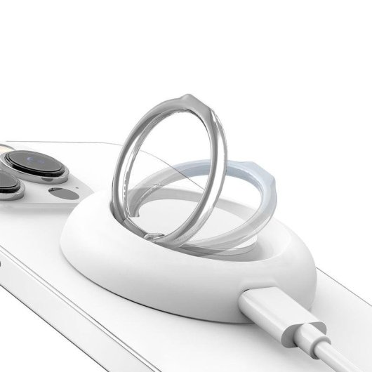 Funkloser PURO PUCUSBCMAG2WHI MagSafe iPhone Wei
