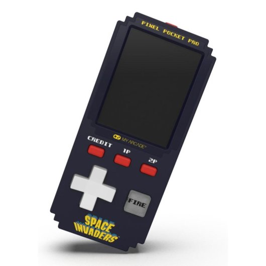 My Arcade Pixel Pocket Pro Retro Portátil Negro 2" Space Invaders