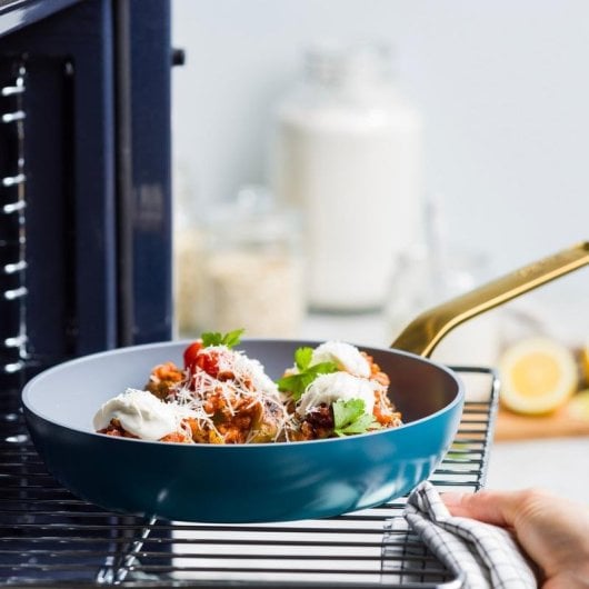 Padella GreenPan Evolution 30 cm Ceramica Senza PFAS Blu