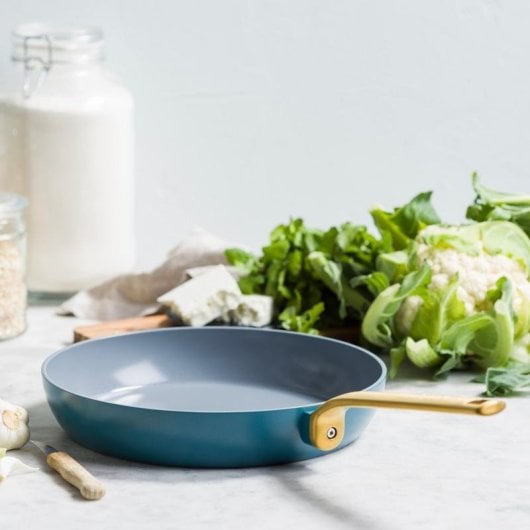 Padella GreenPan Evolution 30 cm Ceramica Senza PFAS Blu