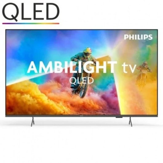 TV Philips QLED 65PQS8501 65" 4K UltraHD 60Hz Smart TV Titan OS HDR10+ Ambilight