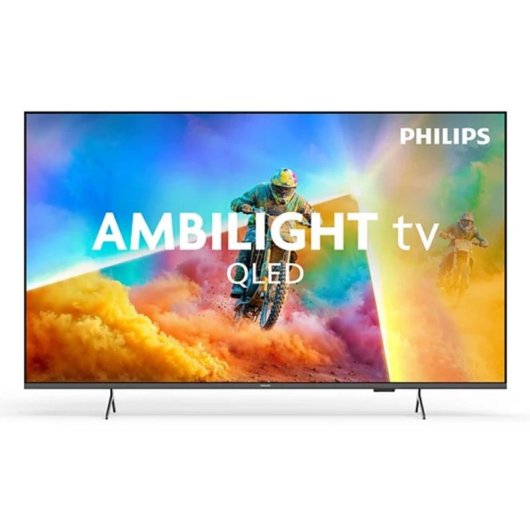 TV Philips QLED 65PQS8501 65" 4K UltraHD 60Hz Smart TV Titan OS HDR10+ Ambilight