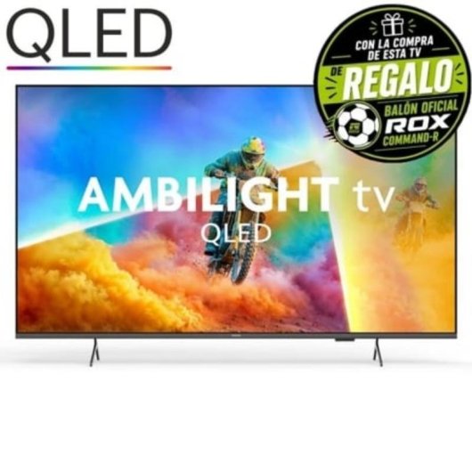 TV Philips QLED 65PQS8501 65" 4K UltraHD 60Hz Smart TV Titan OS HDR10+ Ambilight