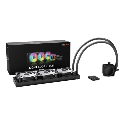 Raffreddamento Liquido Be quiet Light Loop IO LCD 360mm 3 Ventole RGB