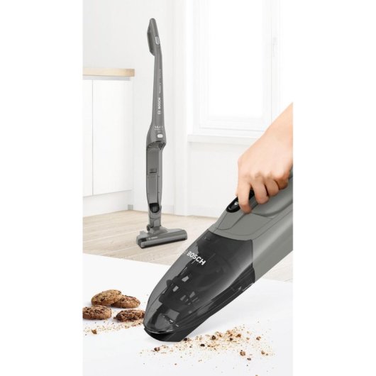 Aspirateur sans Sac Bosch Serie 2 BBHF214G 14,4 V 35 min Gris Cyclonique