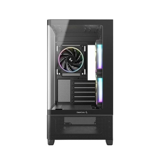 PC Gehaeuse DeepCool CG380U 3F Turm Schwarz Temperiertes Glas RGB