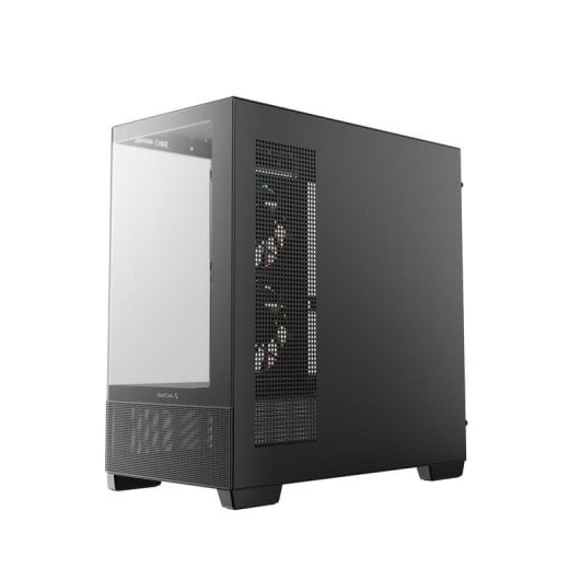 PC Gehaeuse DeepCool CG380U 3F Turm Schwarz Temperiertes Glas RGB