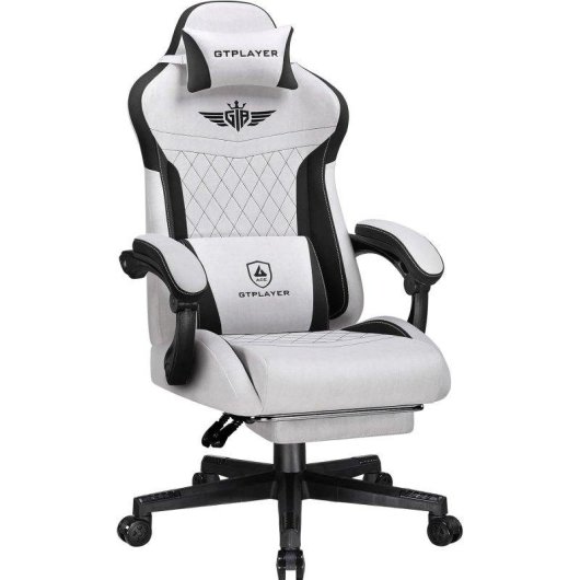 Sedia GTPLAYER Gaming Ergonomica con Supporto Lombare