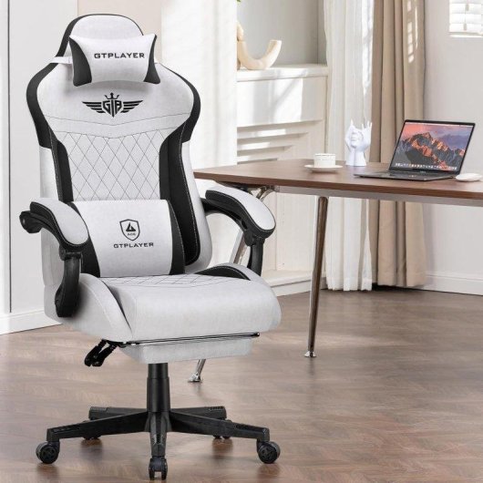 Sedia GTPLAYER Gaming Ergonomica con Supporto Lombare