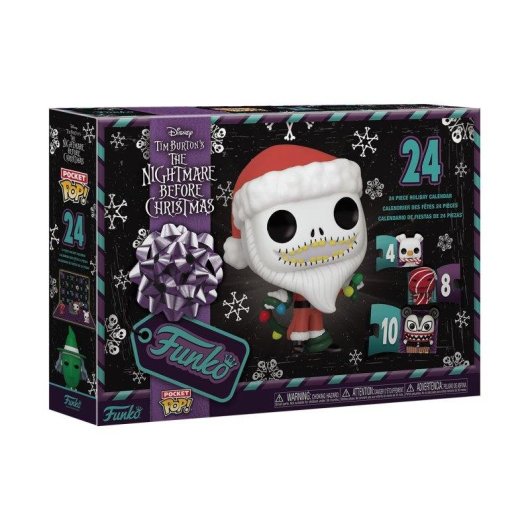 Calendario de adviento Funko Pocket Pop! Pesadilla Antes de Navidad 24 figuras