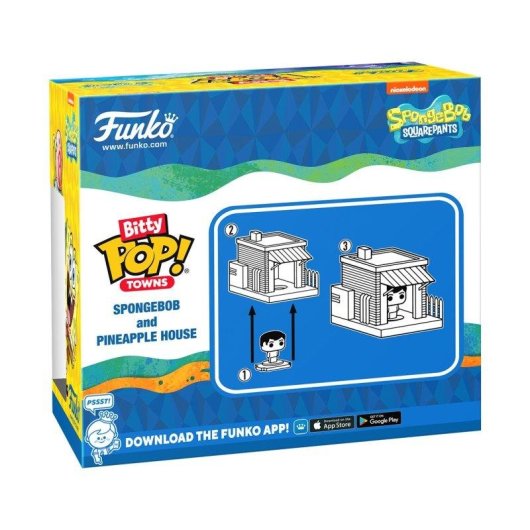 Figurine Funko Bitty Pop Town Sb- Sb At Home