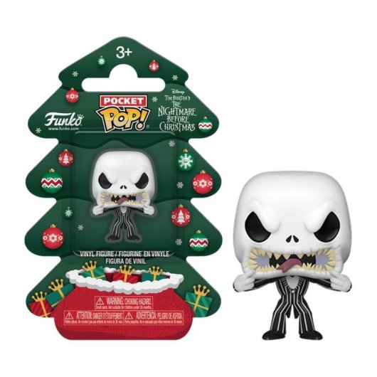 Figura coleccionable Funko Pocket Pop! Jack Skellington Holiday Tree Disney