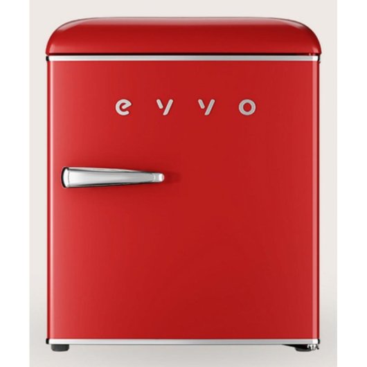 Frigorifero Mini Evvo F20 Retro Rosso Defrost 55cm 45L E