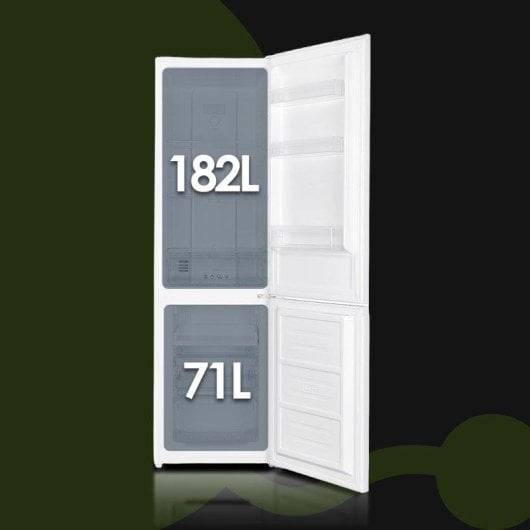 Frigorífico Combi Aspes AC185502ENF No Frost 180cm 253L E Blanco