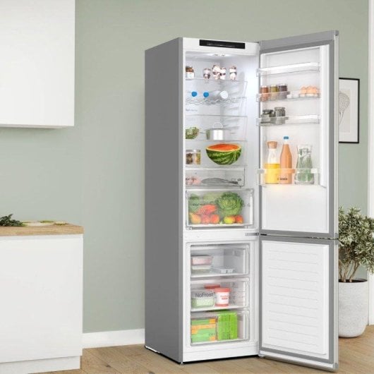Frigorífico Combi Bosch KGN392I1F No Frost 203cm 363L A Acero inoxidable