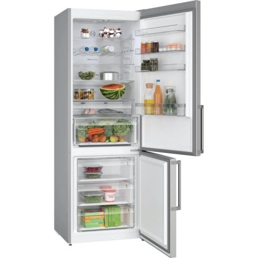 Frigorífico Combi Bosch KGN497ICT No Frost 203 cm 440 L C Acero inoxidable
