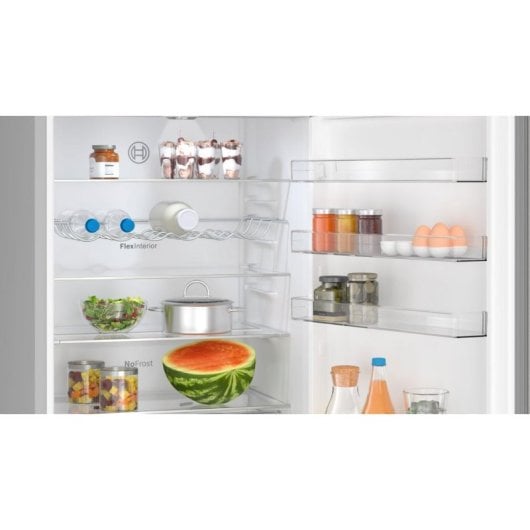 Frigorífico Combi Bosch KGN497ICT No Frost 203 cm 440 L C Acero inoxidable