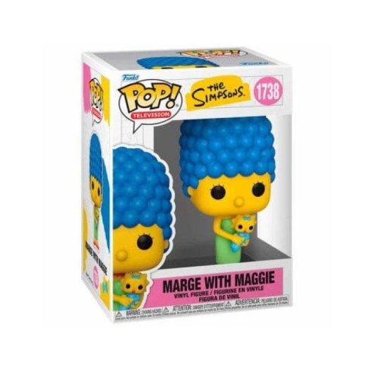 Figurine Funko Pop Marge avec Maggie Simpsons S11