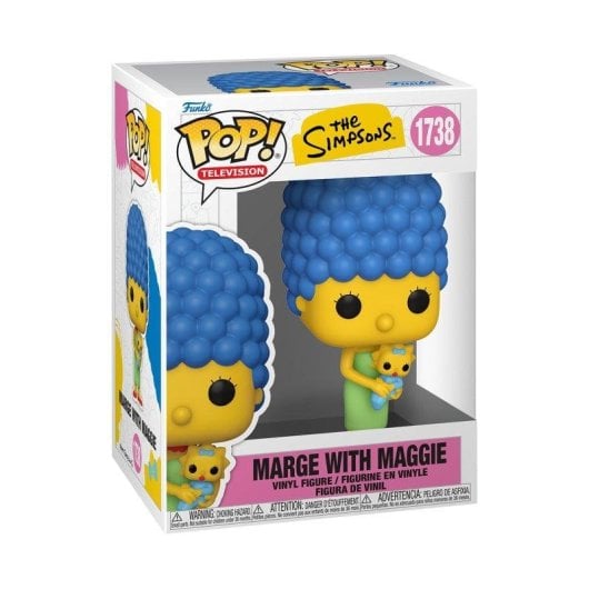 Figurine Funko Pop Marge avec Maggie Simpsons S11