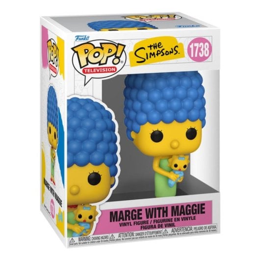 Figurine Funko Pop Marge avec Maggie Simpsons S11